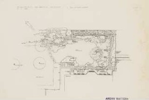 Garten Hauptner, Berlin-Zehlendorf Umgestaltung: Gartenplan 1:100
