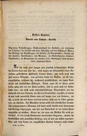 Die Krim und Odessa : Reise-Erinnerungen aus dem Tagebuche des Karl Koch