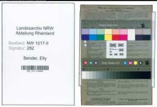 Entnazifizierung Elly Bender , geb. 02.09.1900 (Buchhalterin)