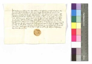 Reinhardt von Sickingen: Dienstgeld; aufgedr. Siegel: Reinhardt von Sickingen.