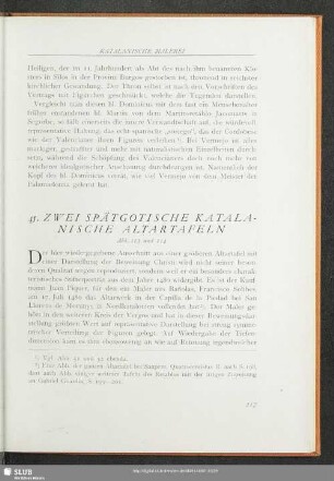 45. Zwei Spätgotische Katalanische Altartafeln