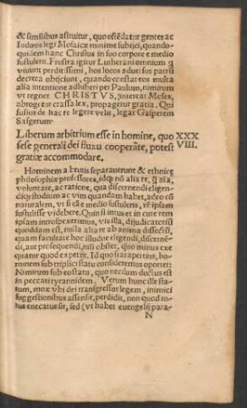 XXXVIII. Liberum arbitrium esse in homine ...