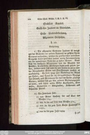 Erste Unterabtheilung. Allgemeine Geschichte.