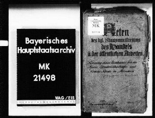 München. Führung eines Neubaues für die Kreis-Landwirtschafts- und Gewerbeschule in München. (Polytechnische Schule).