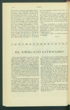 El mercado literario