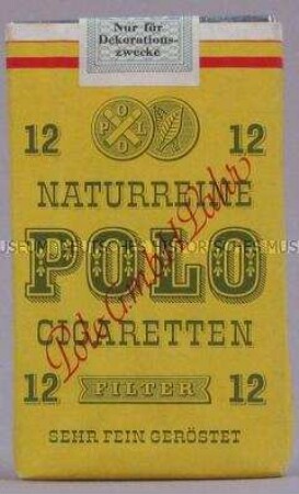 Zigarettenschachtel (Attrappe) für "Polo"-Zigaretten