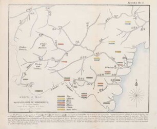 Sketch map of the water-courses of Wênchow-Fu and adjacent districts
