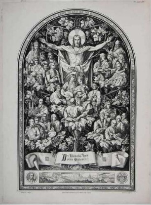 Erinnerungsblatt für die Mitglieder des Zwickauer Volksschriftenverein (von Karl B. Preusker 1841 gegründet)
