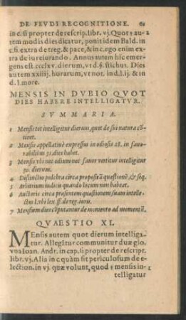 Quaestio XI. - Quaestio XX.