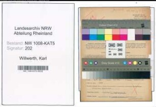 Entnazifizierung Karl Willwerth , geb. 20.12.1895 (Bauschueler)