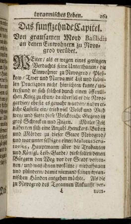 Das funffzehende Capitel. - Das zwantzigste Capitel.
