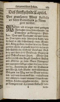 Das funffzehende Capitel. - Das zwantzigste Capitel.