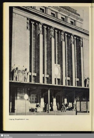 Leipzig, Hauptbahnhof, 1915