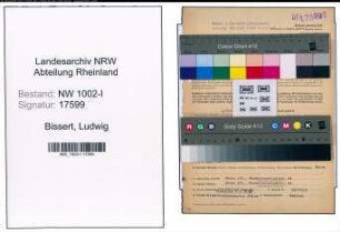 Entnazifizierung Ludwig Bissert, geb. 26.05.1893 (Vertreter)