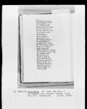 Willehalm von Orlens, Folio 4recto-299verso — Willehalm von Orlens, Folio 4recto-299versoElyens Tod, Folio 40verso