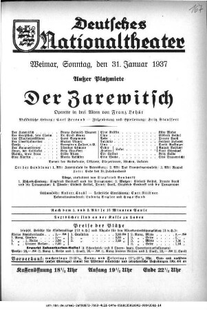 Der Zarewitsch