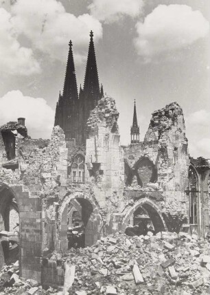 Köln, zerstörte Kirche St. Kolumba