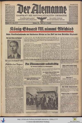 12.12.1936 (Samstag-Morgenausgabe)