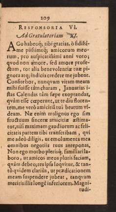 Responsoria VI.