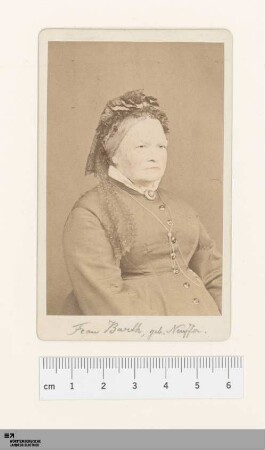 [Bildnis Frau Barth]