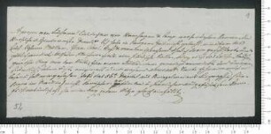Brief von Unbekannt an Unbekannt, geschrieben von Unbekannt und Adelbert von Chamisso