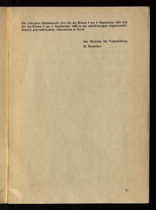 Der Lehrplan Mathematik ...