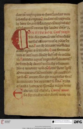 Cantica Veteris et Novi Testamenti
