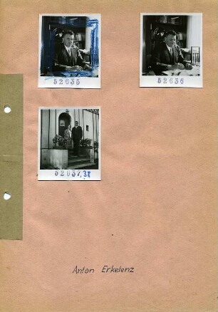 Portraitserie Anton Erkelenz
