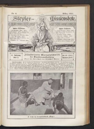 Nr. 6. März 1910. 37. Jahrgang.
