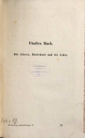Die Ophthalmologie vom naturwissenschaftlichen Standpuncte aus bearbeitet, 2,2