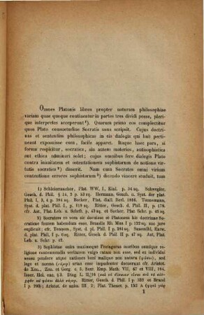 Quaestiones de notione  Platonica criticae : (Diss. inaug.)