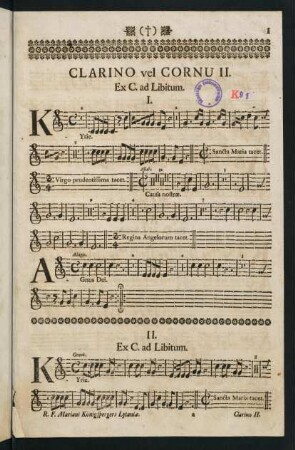 1-4, Litania I. - Litania VI.