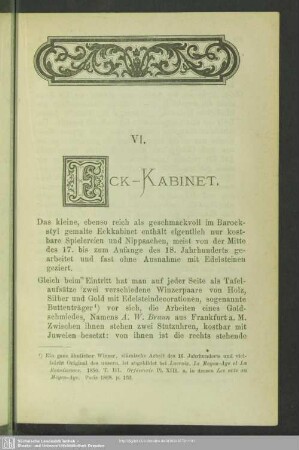 VI. Eck-Kabinet