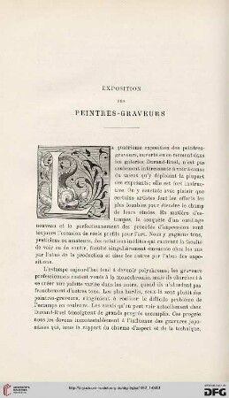 3. Pér. 7.1892: Exposition des peintres-graveurs