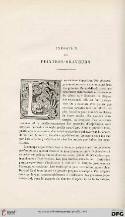 3. Pér. 7.1892: Exposition des peintres-graveurs