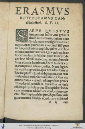 Epistola Nuncupatoria