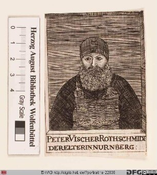 Bildnis Peter Vischer d. Ä.