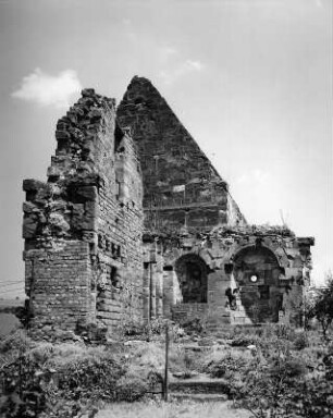 Hornbach Kreis Pirmasens. Ehemalige Michaelskapelle (Ruine) (1101/1200)