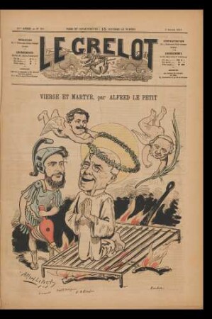 Vierge et martyr, par Alfred Le Petit
