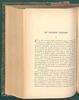Los concursos literarios