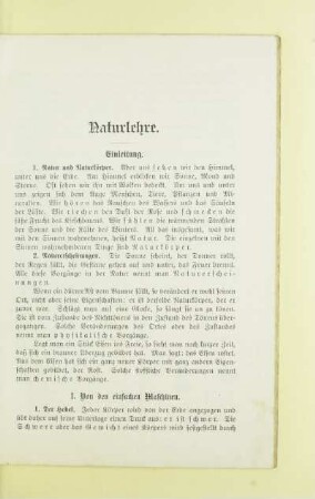 Naturlehre