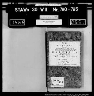 Zivilstandsregister Volkmarsdorf (Kanton Bahrdorf)