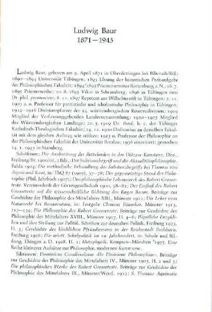 99-101 Ludwig Baur 1871-1943