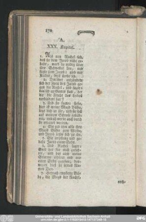 XXX. Kapitel.