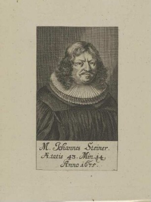 Bildnis des Johannes Steiner