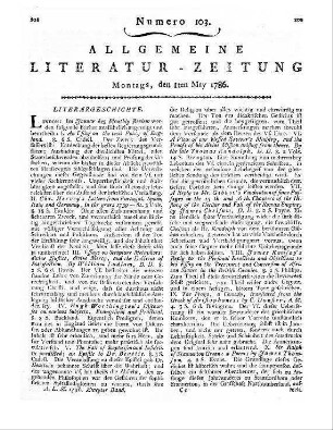 1786: Allgemeine Literatur-Zeitung