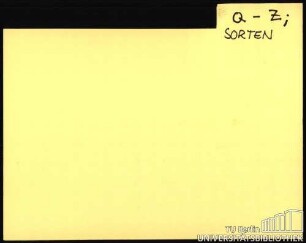 PARTHENOCISSUS: Arten Q-Z; Sorten