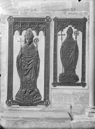 Grabplatte für Georg von Schaumberg, Bischof von Bamberg