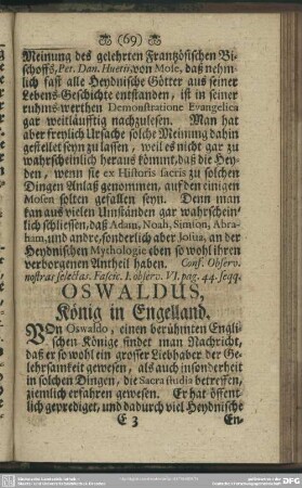 Oswaldus, König in Engelland