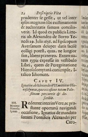 24-39, Caput IV. - Caput VI.